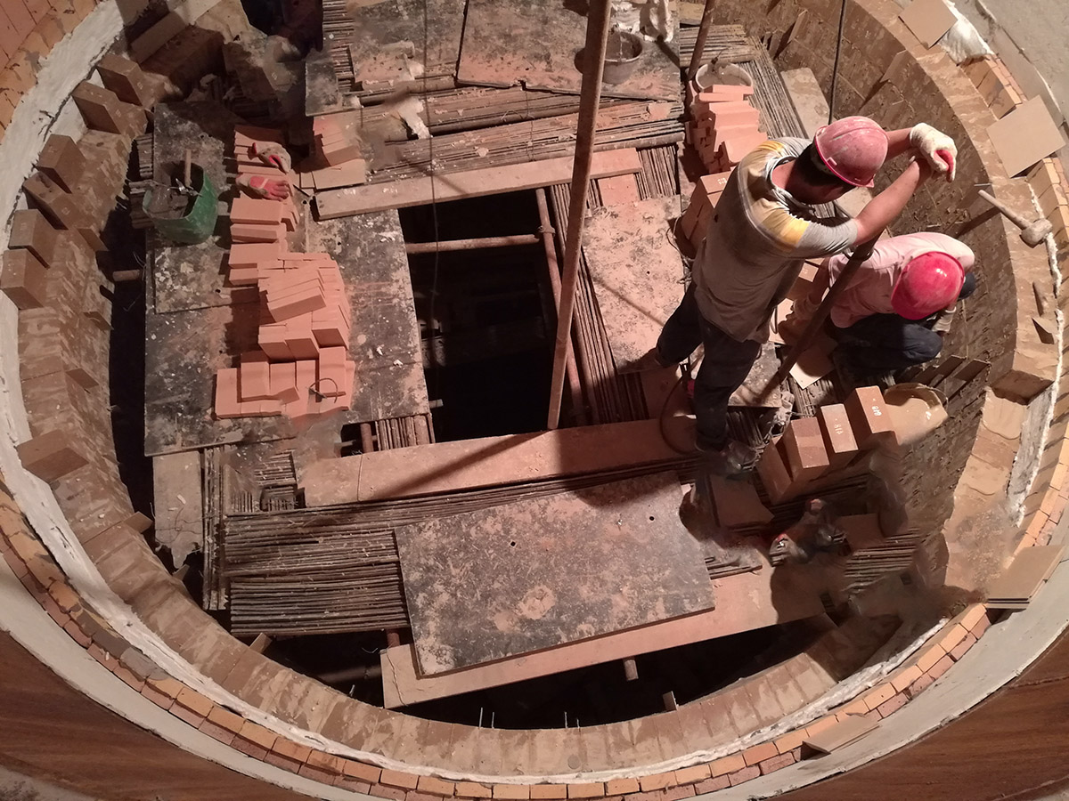 雙膛窯基礎(chǔ)工藝